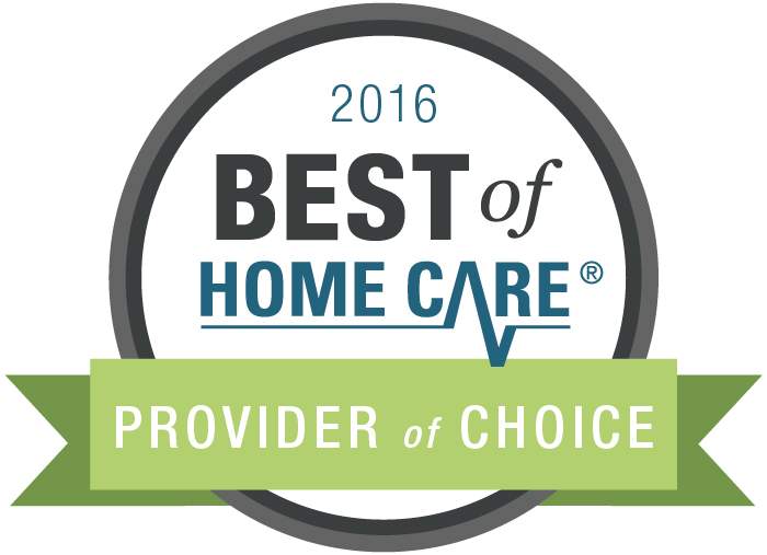 2016 Best Home Care Provider of Choice