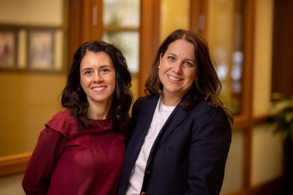 Dina Chatwin and Lindsey Mendenhall, owners of FirstLight Home Care of Central Denver