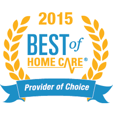 2015 Best of Home Care Provider of Choice