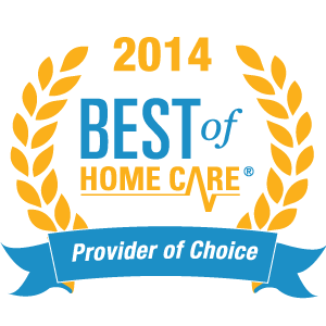 2014 Best of Home Care Provider of Choice