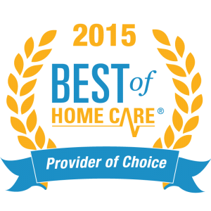 2015 Best of Home Care Provider of Choice